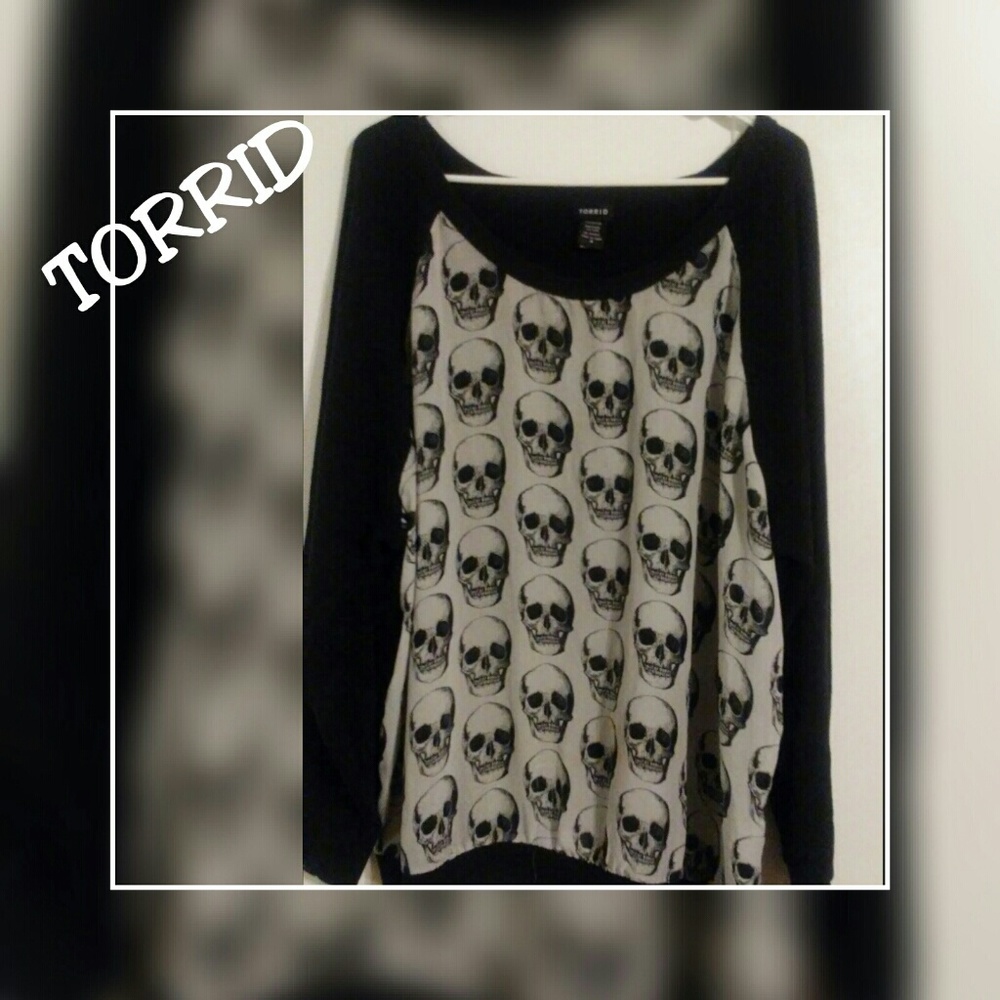 Torrid Skull Sweatshirt
